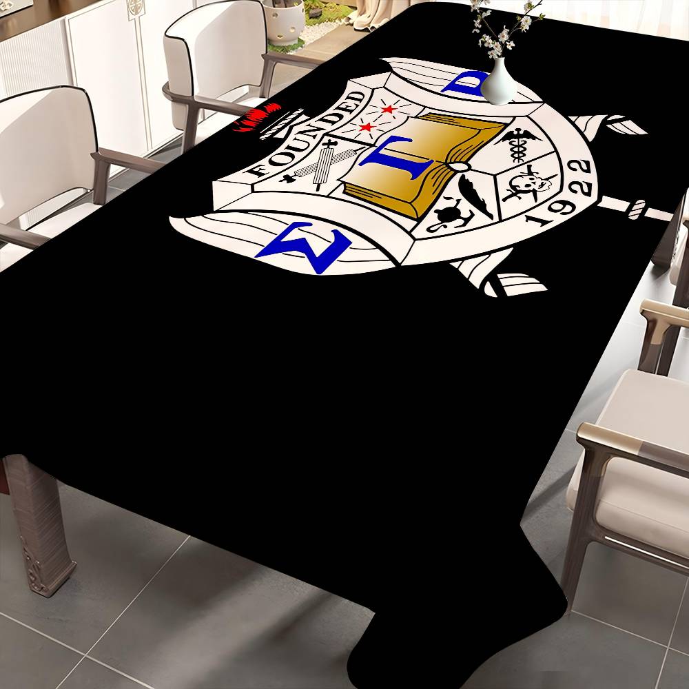 Home Textiles News - ผ้าปูโต๊ะโลโก้ Sigma Gamma Rho สำหรับงานเลี้ยงอาหารค่ำที่บ้าน งานแต่งงาน