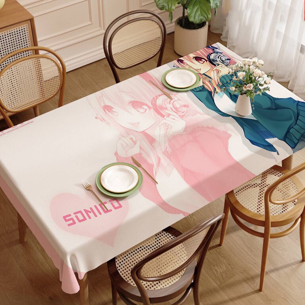 ผ้าปูโต๊ะลายอนิเมะ S-Super S-S - Home Textiles News บทวิจารณ์และราคา