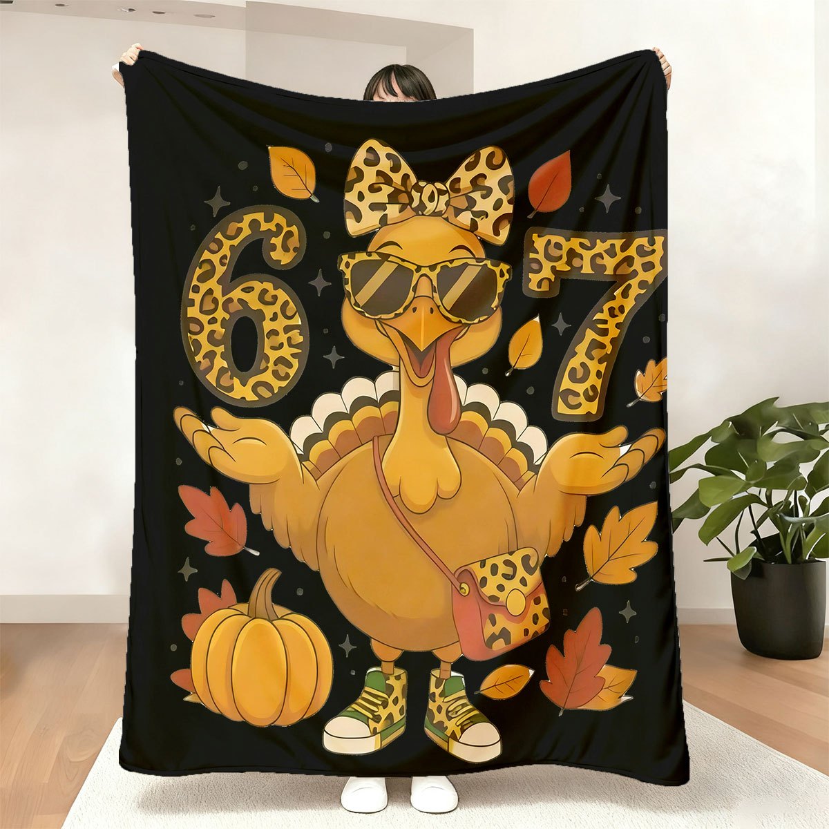 ผ้าห่มพิมพ์ลายเทรนด์ดิจิทัล 67 - Home Textiles Trends บทวิจารณ์และราคา