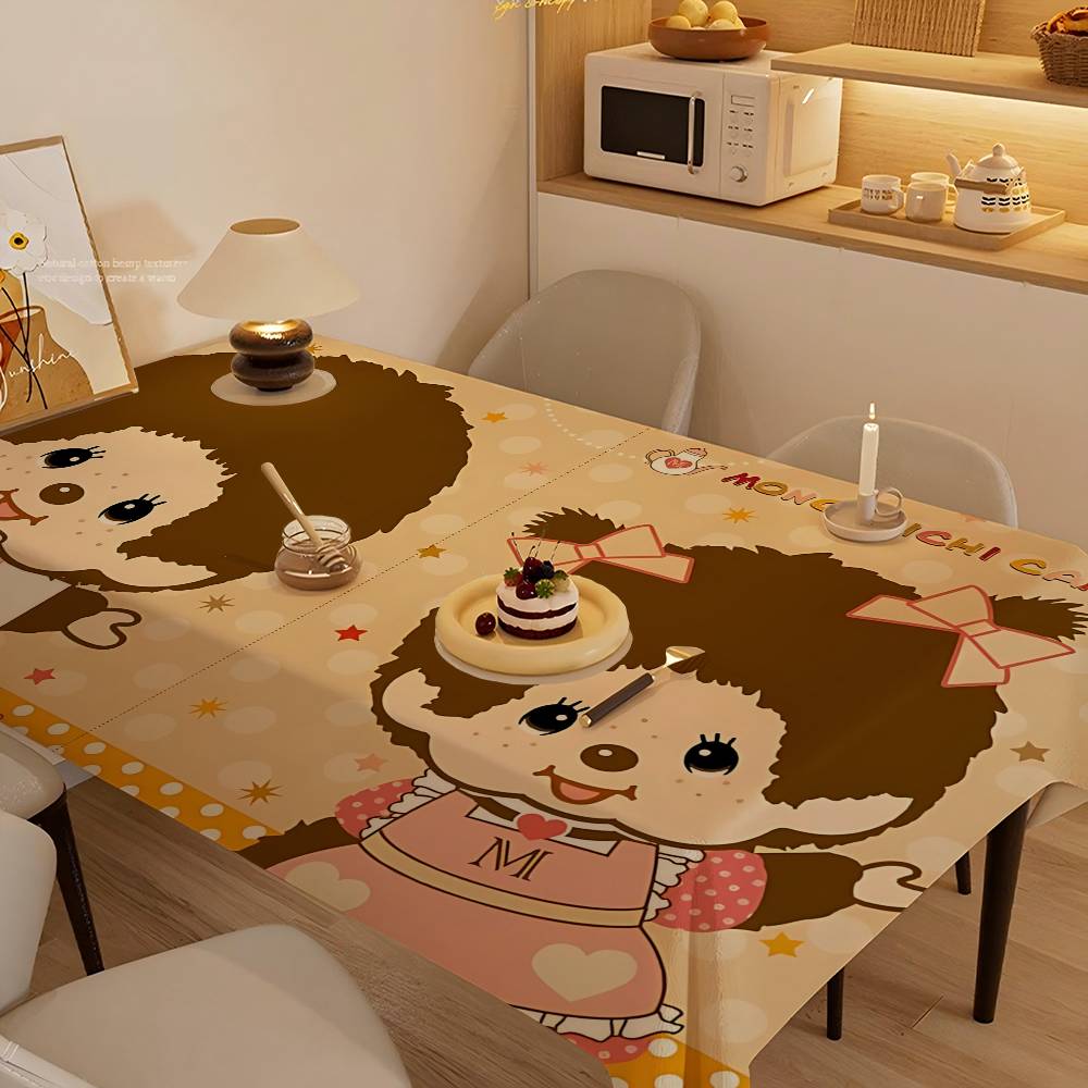 ผ้าปูโต๊ะลายโลโก้ M-Monchhichi - Home Textiles News บทวิจารณ์และราคา