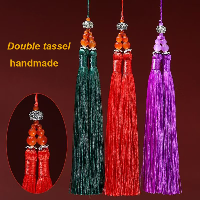 พู่ห้อยสองชั้นขนาด 15 ซม. 1/2  - Home Textiles Suppliers In Usa บทวิจารณ์และราคา