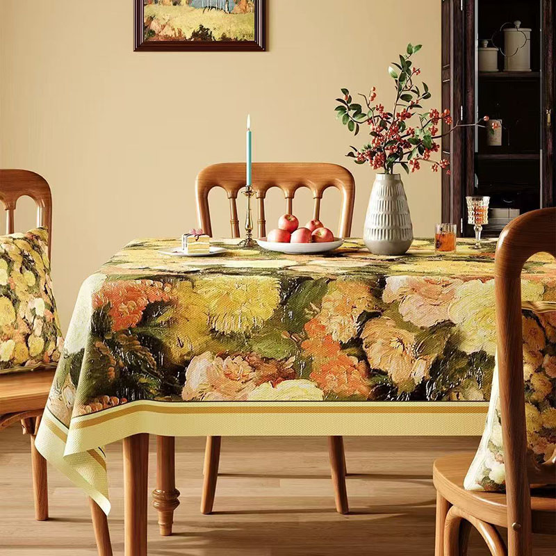 ผ้าปูโต๊ะพีวีซีลายอเมริกันพาสเ - Home Textiles News บทวิจารณ์และราคา