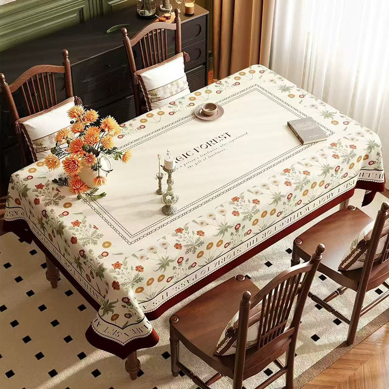 ผ้าปูโต๊ะพีวีซีลายอเมริกันพาสเ - Home Textiles News บทวิจารณ์และราคา