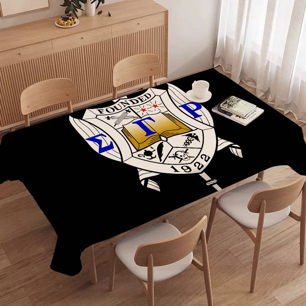 ผ้าปูโต๊ะโลโก้ Sigma Gamma Rho - Home Textiles News บทวิจารณ์และราคา