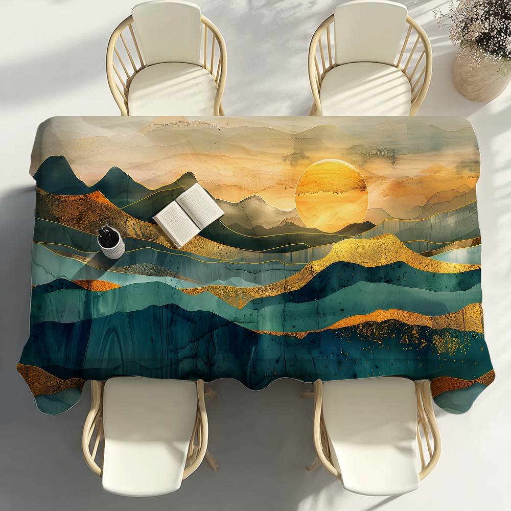 ผ้าปูโต๊ะลายภูเขา สำหรับตกแต่ง - Home Landing Textiles บทวิจารณ์และราคา